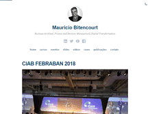 Tablet Screenshot of mauriciobitencourt.com